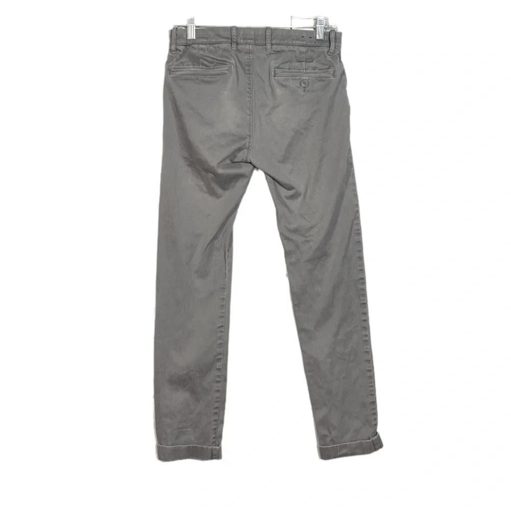 J. Crew 484 Slim Khakis Stretch Gray Size 28 x 32